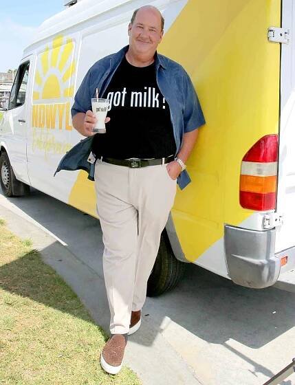 Brian Baumgartner, goes behind-the-scenes with the California Milk Processor Board, creators of iconic ‘got milk?’ to kick off the “Never Doubt What You Love” parody news campaign.
