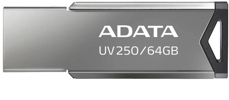 ADATA UV250/64GB/USB 2.0/USB-A/Černá | Alemat.cz
