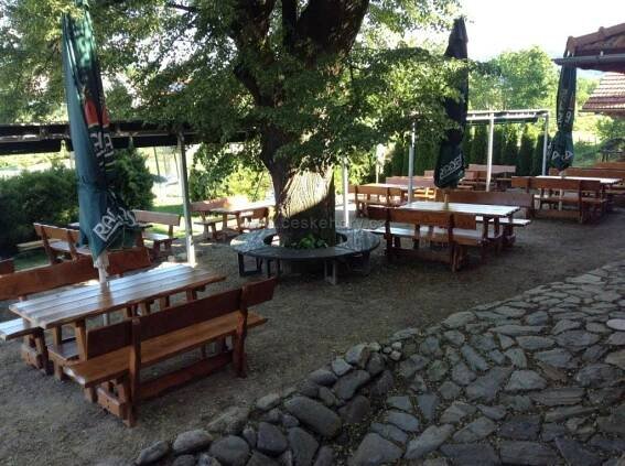 Zahrada ubytování Hotel Penzion Trámky