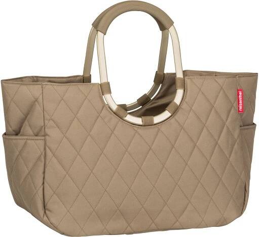 reisenthel loopshopper L - Einkaufskorb - Oliv (Rhombus Olive)