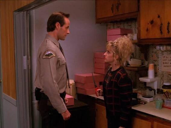 Městečko Twin Peaks - Lauřin tajný deník - Z filmu - Harry Goaz, Kimmy Robertson