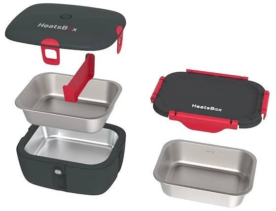 Chytrý vyhřívaný obědový box na baterii Faitron HeatsBox GO - iSTYLE CZ