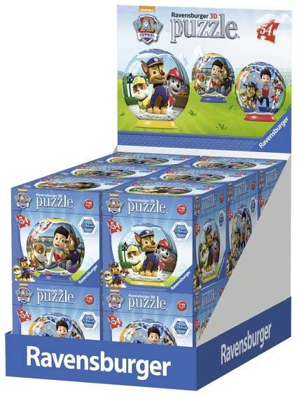 Ravensburger 3D Puzzleball - Tlapková patrola - 54 dílků | Zuriel