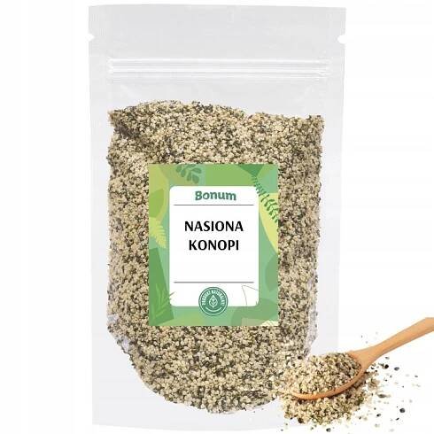 Konopná semínka loupaná 250 g – Bonum
