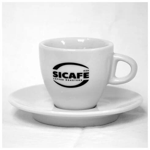 Doppio šálek s logem Sicafe