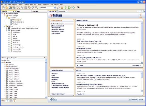 NetBeans IDE 6.0 – přehled novinek | Maxiorel.cz