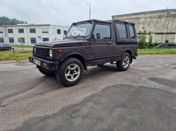 SUZUKI SAMURAI LONG 1.3i LPG STK PLATNÁ redukce, uzávěrka, - Hradec Králové
