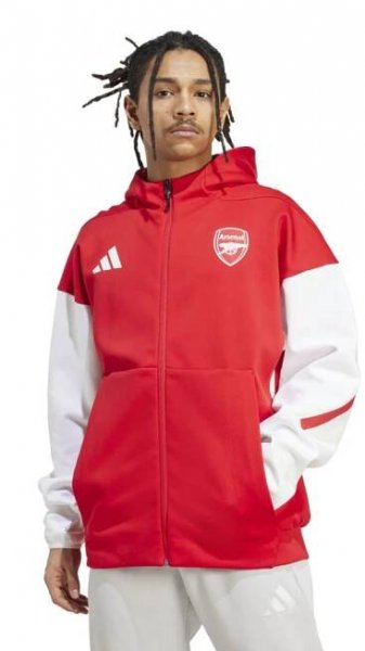 FC Arsenal pánská bunda s kapucí Z.N.E. red - FAN-store.cz