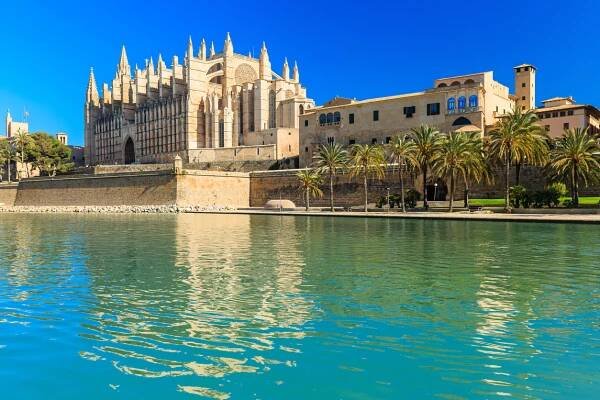 La Seu the cathedral of Palma de Mallorca, Spain
