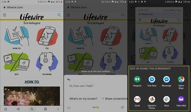 Jak pořídit snímek obrazovky v systému Android 2