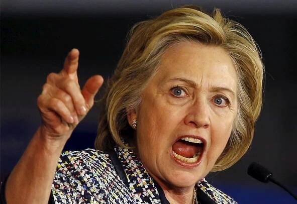 Demokratická prezidentská kandidátka Hillary Clintonová