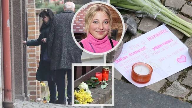S Aničkou se loučí stovky lidí: U domu Dády se tvoří pietní místo