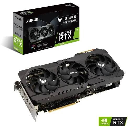 ASUS TUF RTX 3080 OC 10GB | bez LHR | záruka do 10/2023 | od 1,- Kč - Počítače a hry
