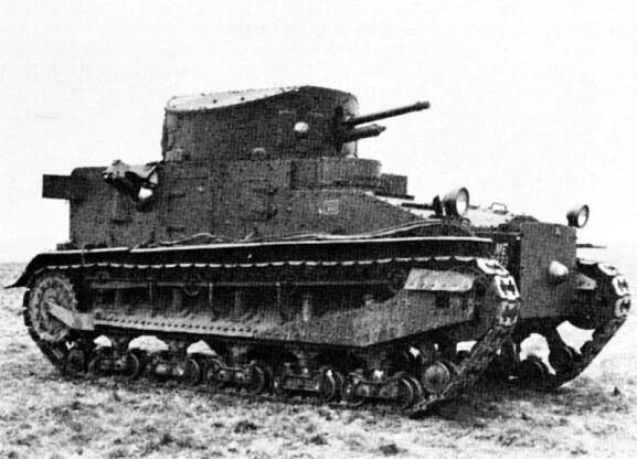 Image of the Vickers Medium Mark I
