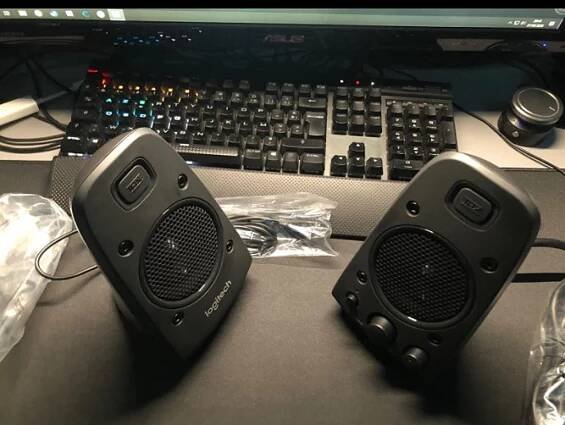 logitech z623 enceinte pc test