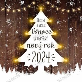 Vánoční přání CT-324 - NOVOROČENKY 2023