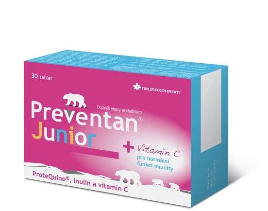 Neuraxpharm Preventan Junior 30 tbl. od 148 Kč