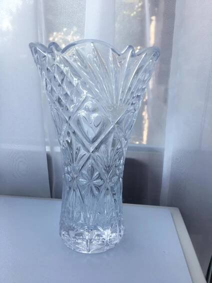 Broušená váza Crystalite Bohemia - Zařízení pro dům a zahradu
