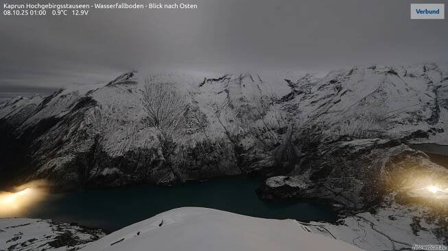 Kaprun Hochgebirgsstauseen - Wasserfallboden - Blick nach Osten - Foto-Webcam.eu