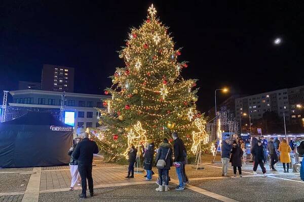 Nejen centrum, takhle vypadají Vánoční trhy na ostravském Jihu