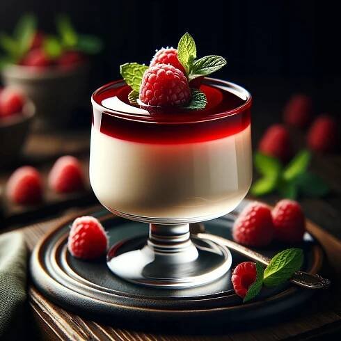 Panna Cotta – italský dezert, 1 l UHT. EAN (GTIN) 8003180035789