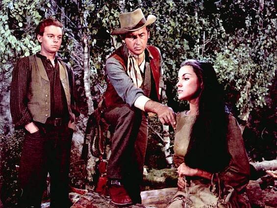 THE LAST HUNT, Russ Tamblyn, Stewart Granger, Debra Paget, 1956.