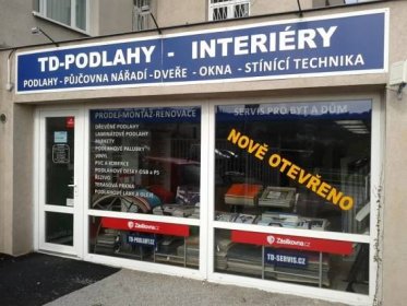 Zásilkovna TD-PODLAHY Praha – informace o výdejním místě