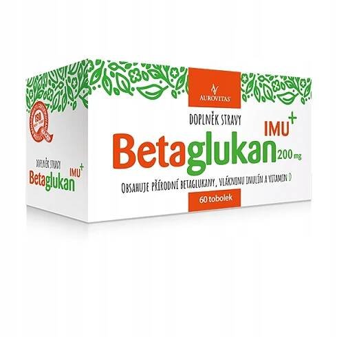 AUROVITAS Betaglukan IMU 200mg tob.60