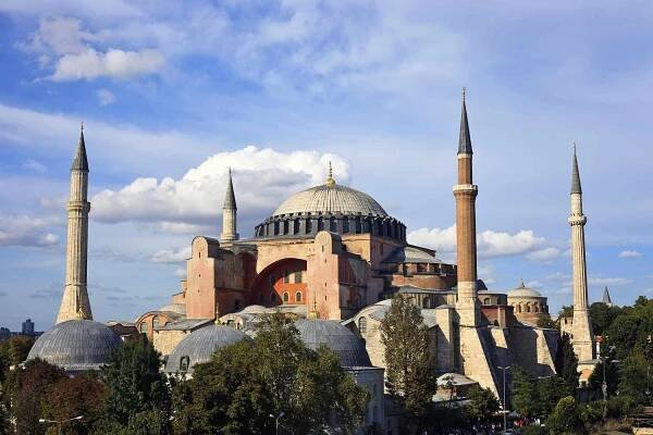 Hagia Sophia Mosque in Istanbul, Turkey