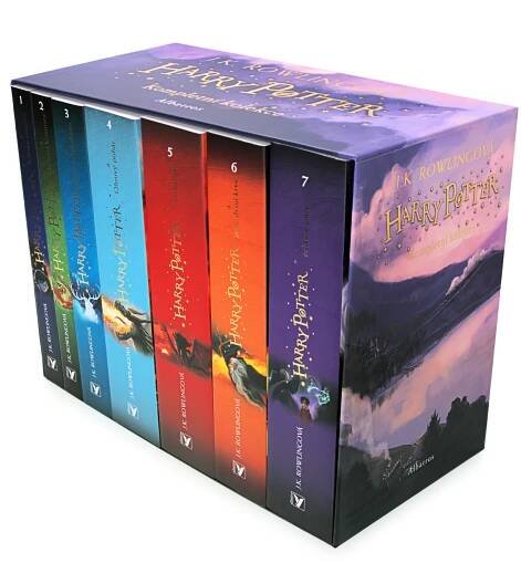 Harry Potter - komplet 7 knih - J. K. Rowlingová