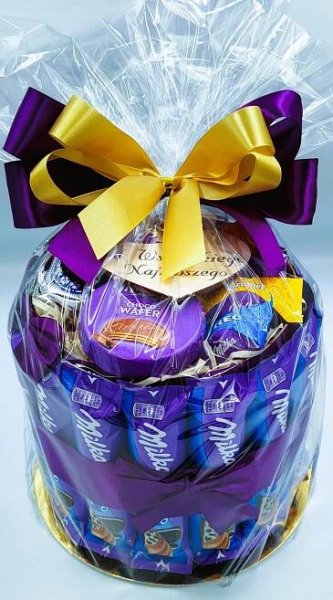 Dort MILKA Sada sladkostí Dárek k narozeninám, jmeninám 50 za 551.00CZK - Allegro