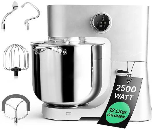 Kuchyňský robot Profi Cook PC 501254 2500 W stříbrný/šedý