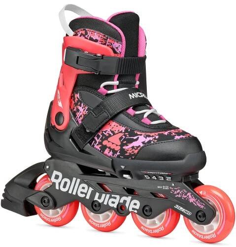 Kolečkové Brusle Rollerblade Microblade SL Black Coral