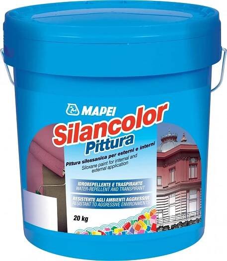 Mapei Silancolor Pittura fasádní barva balení 5kg sk.A