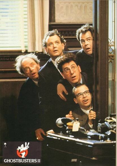 Bill Murray, Dan Aykroyd, Harold Ramis, Rick Moranis - Krotitelé duchů II - Fotosky