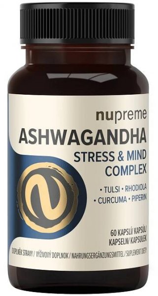 NUPREME Ashwagandha complex 60 kapslí