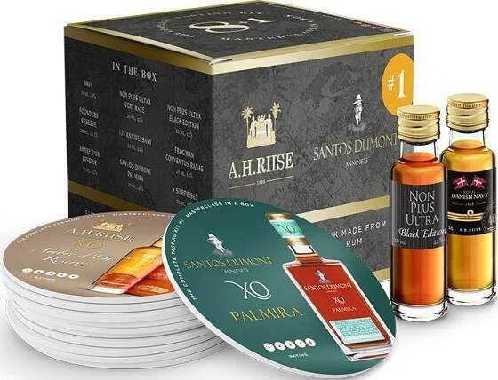 A. H. Riise Tasting Kit Albert Black 9x 0,02 l od 697 Kč