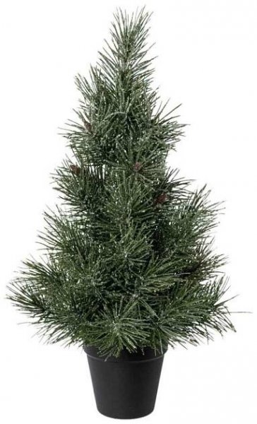 Umělý vánoční stromek borovice v květináči 50 cm