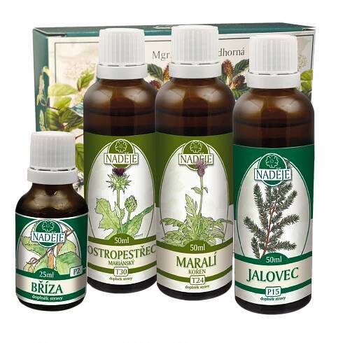 Naděje Kúra K30A pro podporu činnosti jater 175 ml od 459 Kč