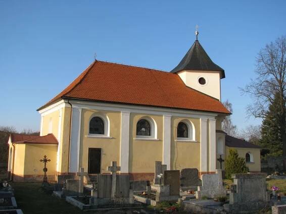 filiální kostel Všech svatých, Třebešice :: Katalog AP - WWW
