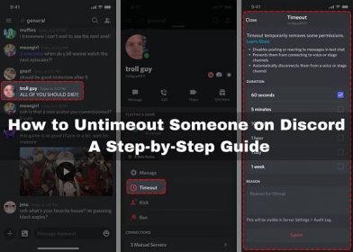 How to Untimeout Someone on Discord: A Step-by-Step Guide