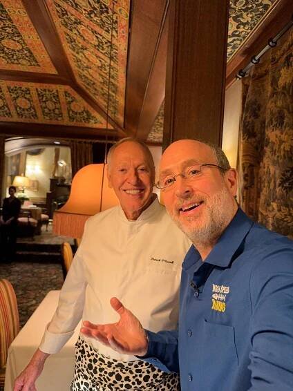 Joel and The Inn at Little Washington's Chef Patrick O'Connell 