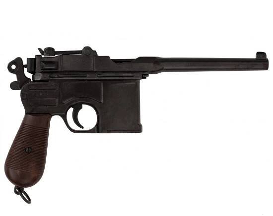 Pistole Mauser C96 1898 - dekorační replika DENIX D-1024 L-11