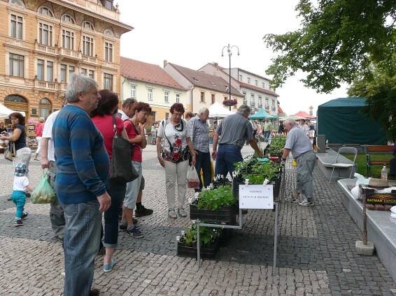 Farmářské trhy v Sedlčanech přilákaly i Bohumila Klepla