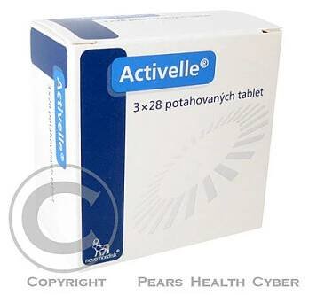 ACTIVELLE  3X28 Potahované tablety (Hormonální léky)