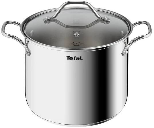 Tefal Sada nádobí 10 ks Intuition B864SA74 + Tefal Sada pánví 20, 26 cm Intuition B817S255
