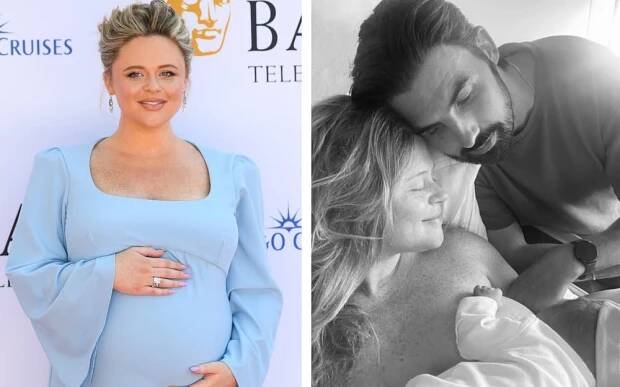 Emily Atack flooded with support from famous friends as she welcomes first child and reveals sweet name | The Standard