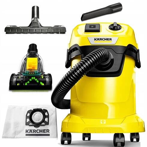 VÝKONNÝ VYSAVAČ KARCHER WD 3 P SET