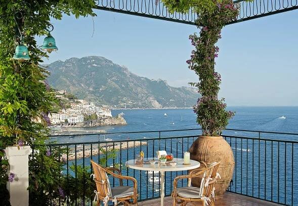 Bar La Terrazza - Hotel Santa Caterina Amalfi - panoramic terrace