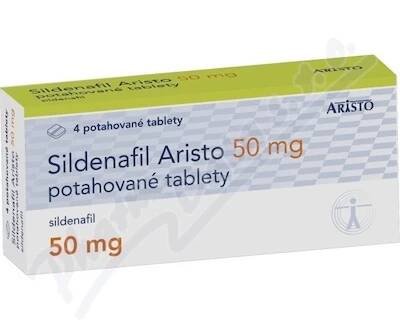 Sildenafil Aristo 50mg tbl.flm.4